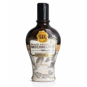 Brown Sugar Black Chocolate Mochaccino 400X Tanning Bed Bronzing Lotion 7.5oz